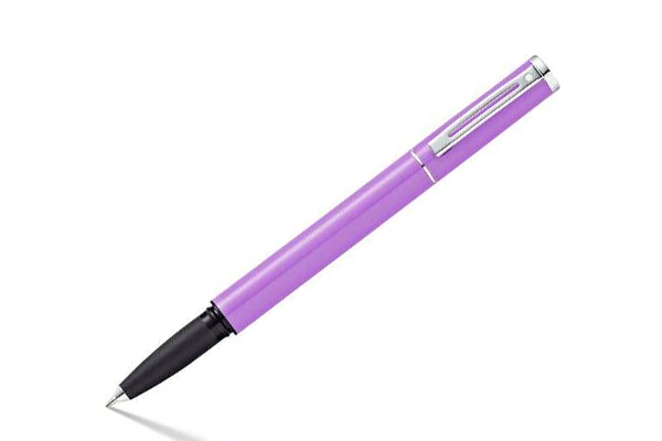 PEN-SHEAFFER-POP-A-9203---LILAC-HIGH-GLOSS-RESIN-BODY-FEATURING-CHROME-PLATED-TRIM-RB-NEW