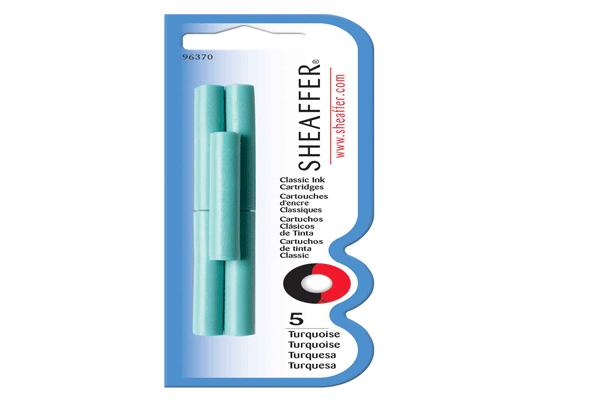 catridge-sheafer-turquoise